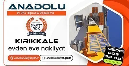 Kırıkkale evden eve nakliyat