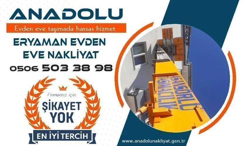 Eryaman evden eve nakliyat