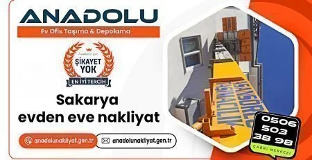 Sakarya evden eve nakliyat