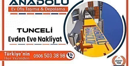 Tunceli evden eve nakliyat